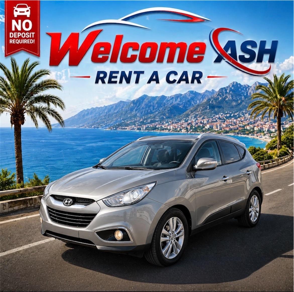 Hyundai Tucson for rent