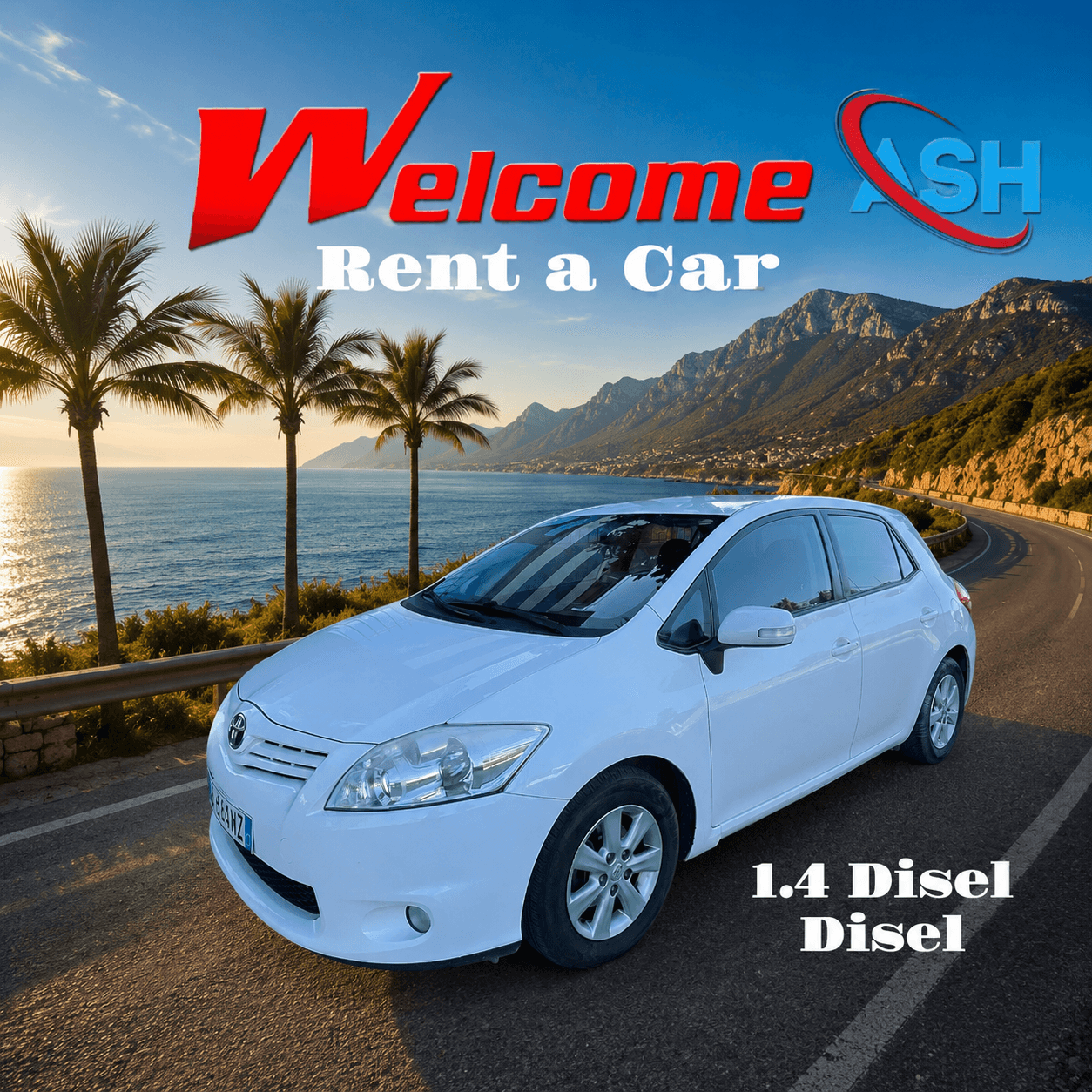 Toyota Auris for rent