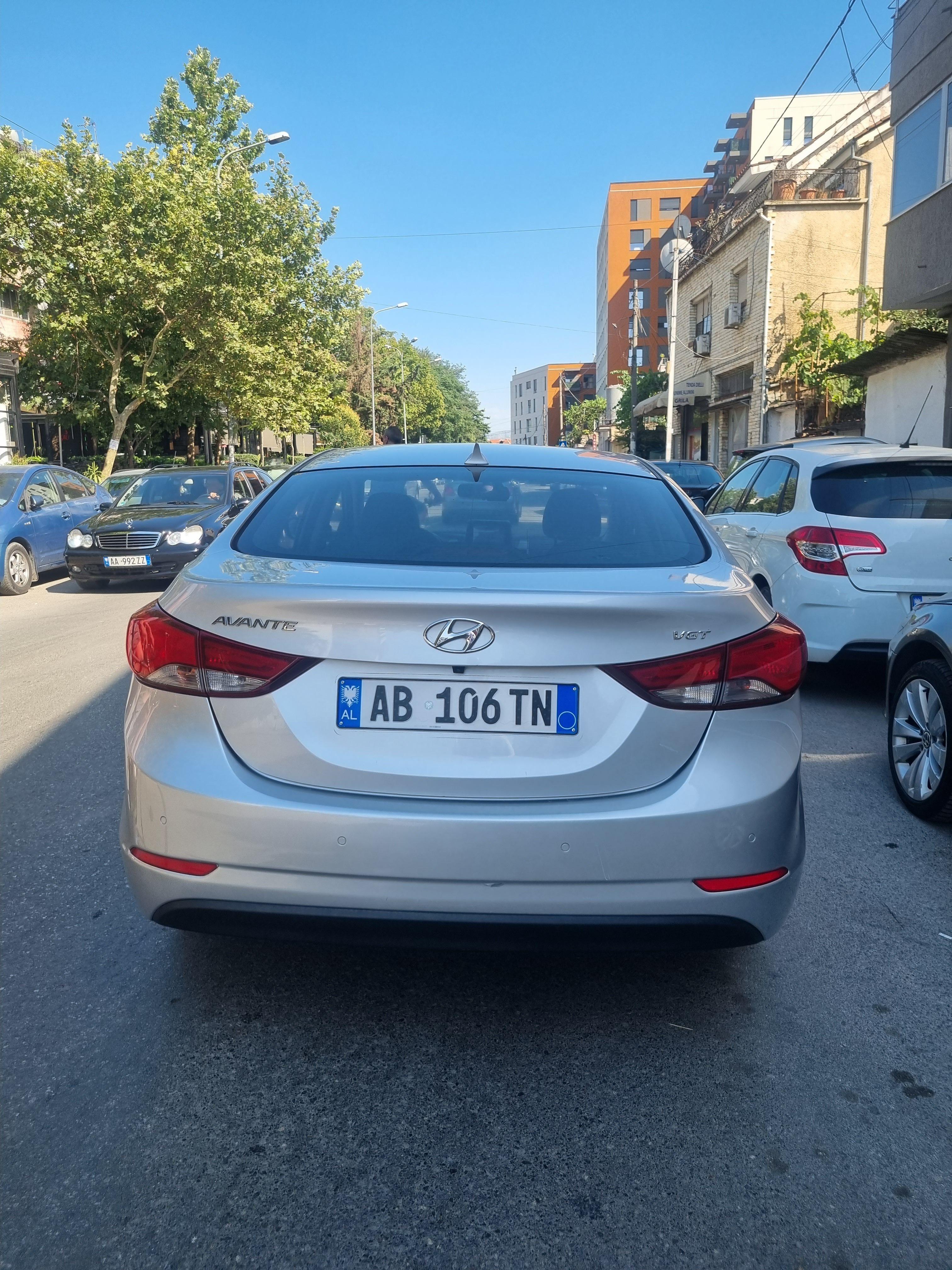 Hyundai Avante for rent