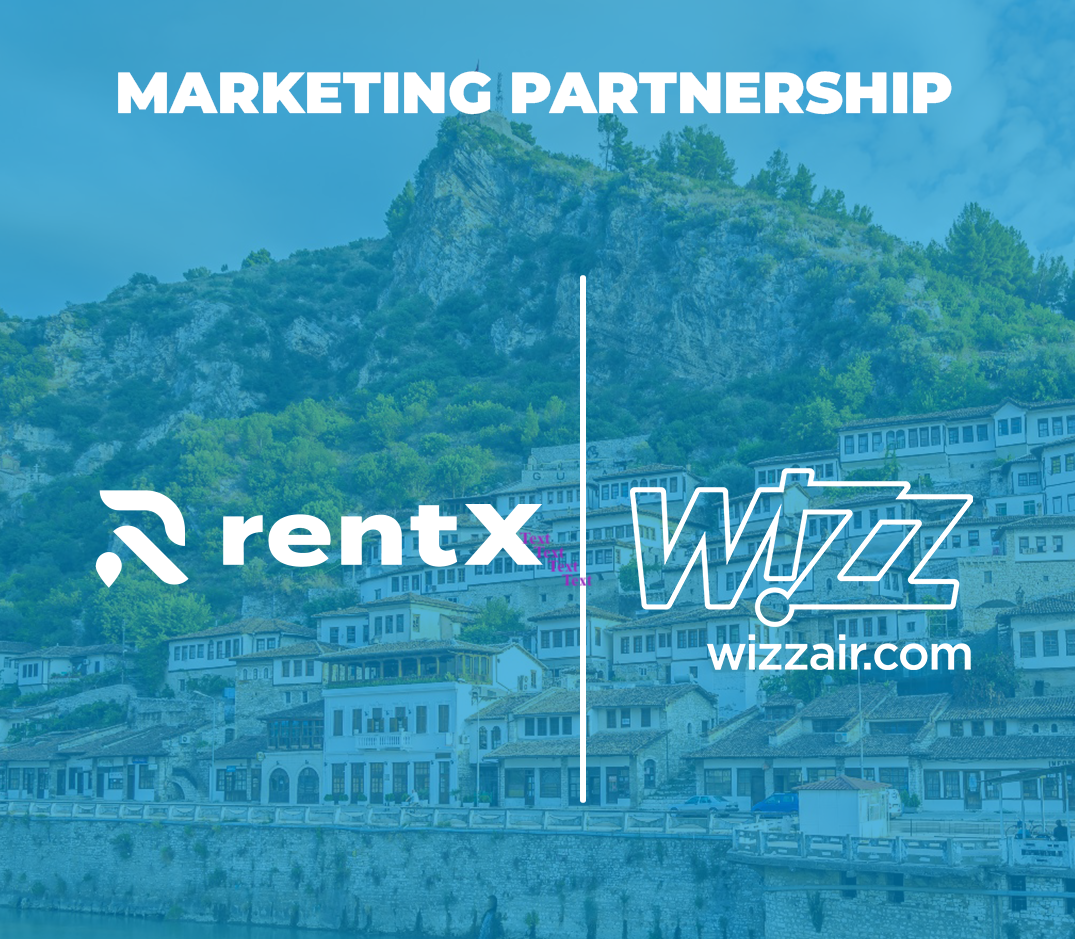WizzAir and RentX partnership for car rental services in Albania